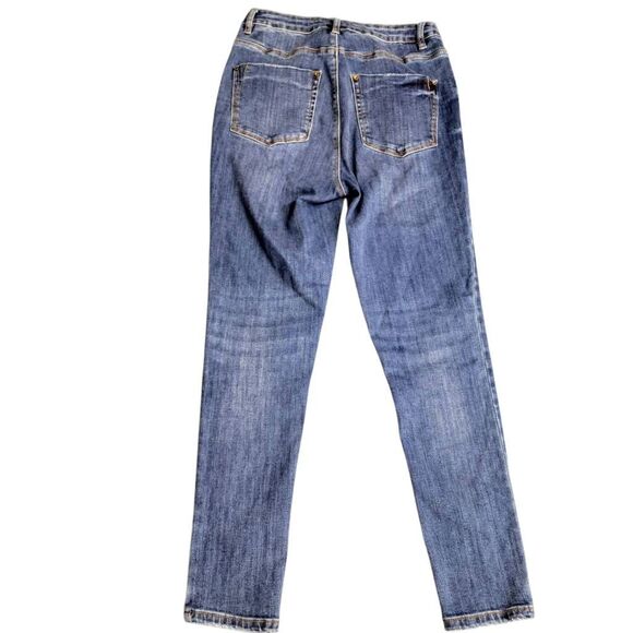 a loves a Blue Denim Super High Waist Skinny Jeans - Picture 10 of 12